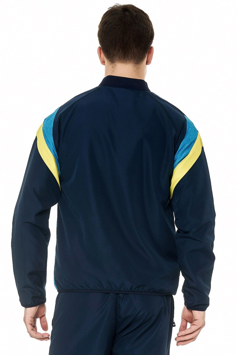 Atamy Tracksuit: Jacket, Blue, Model, Back 2